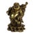 Cast Brass Laughing or Travelling Buddha Figurine C1900 For Sale