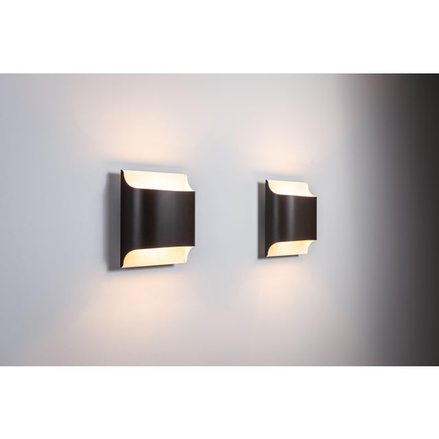 Mid-Century Modern Model 2030/31 Wall Lamps by Rolf Krüger & Dieter Witte for Staff Leuchten, 1960s, Set of 2 For Sale - Image 3 of 13