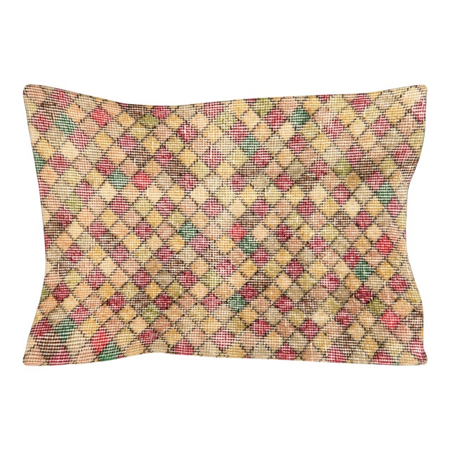1960s Turkish Mid-Century-Modern Pillow For Sale