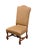 CENTURY FURNITURE Rustic Old World Transitional Upholstered Dining Side Chair 52-541 49" High 26" Wide 29" Deep Seat: 20"...