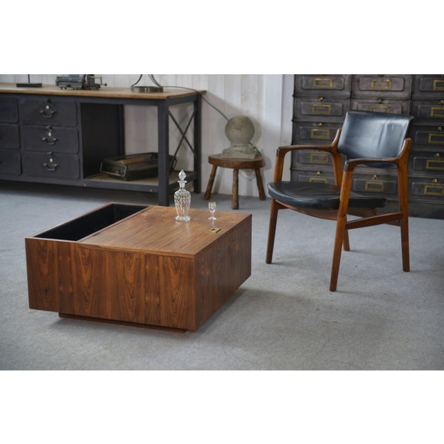 Wooden Bar Coffee Table, 1970s For Sale - Image 10 of 12