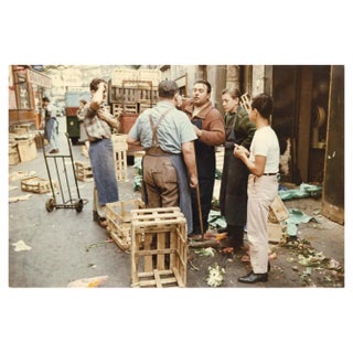 Peter Cornelius, Paris in Color: Paris Street Market, 1956-1961 / 2023, Archival Pigment Print For Sale