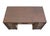 Late 20th Century Baker Furniture Burled Walnut Asian Ming Chinoiserie 60" Executive Office Desk For Sale - Image 5 of 12