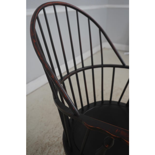 Set of 8 Sack Back Windsor Dining Room Chairs For Sale - Image 10 of 18