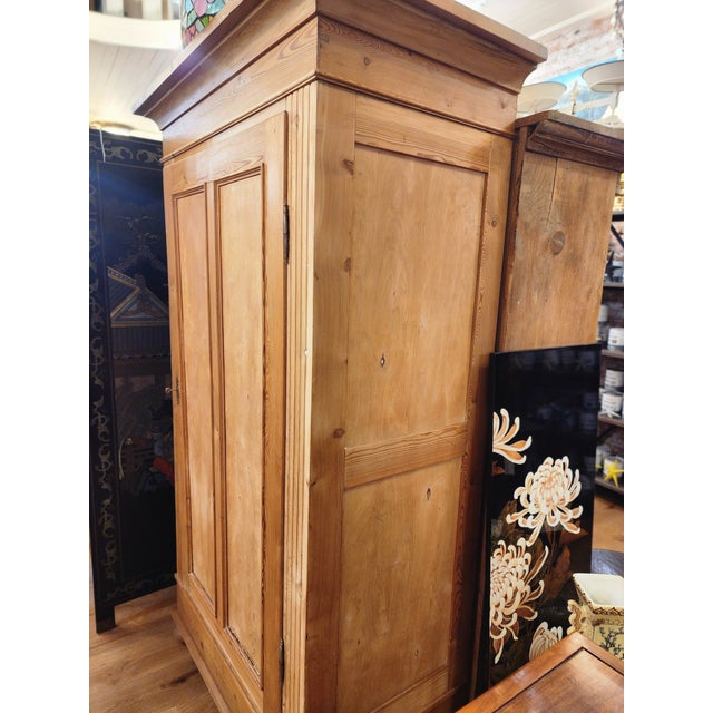 Late 19th Century Incredible Antique Swedish Pine Cabinet For Sale - Image 5 of 6
