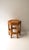 A wicker bamboo pedestal stand, circa 1970s, Asia. A great piece to hold a drink, books, a plant, etc. Piece is on the...