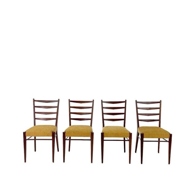 Set of 4 vintage ST09 design dining chairs designed by Cees Braakman for Pastoe and produced in the 1960s in the...