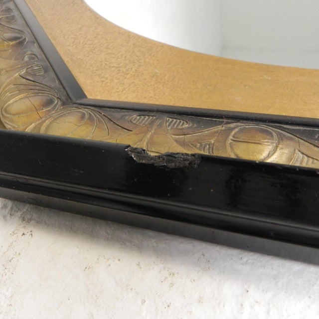 Art Nouveau 8-Sided Mirror, 1920s For Sale - Image 10 of 11