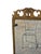 English 1930 Hand Painted Chippindale Style Mirror. For Sale - Image 3 of 16