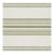 Schumacher Solana Stripe Indoor/Outdoor Fabric In Green For Sale