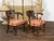 Pair of 19th Century English Regency Style Carved Oak Klismos Chairs with Horseshoe Backs For Sale - Image 10 of 12
