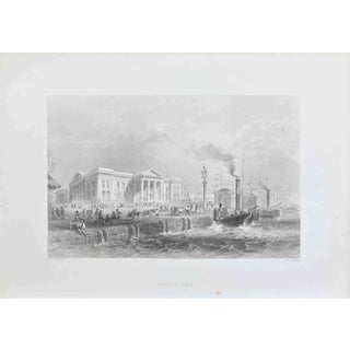 F. W. Topham, Greenock, Etching, 1845 For Sale