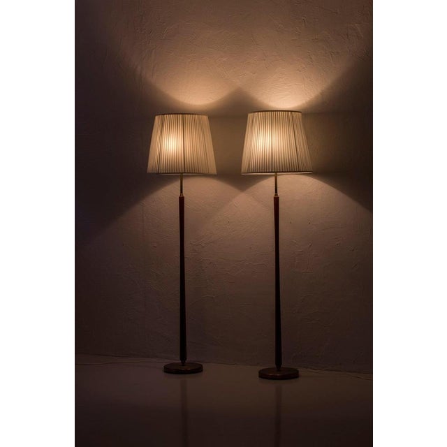 ASEA Floor Lamps by Asea, 1950s, Set of 2 For Sale - Image 4 of 13