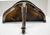 Antique Baroque Black and Gold Wall Mount Shelf With Drawer For Sale - Image 9 of 10