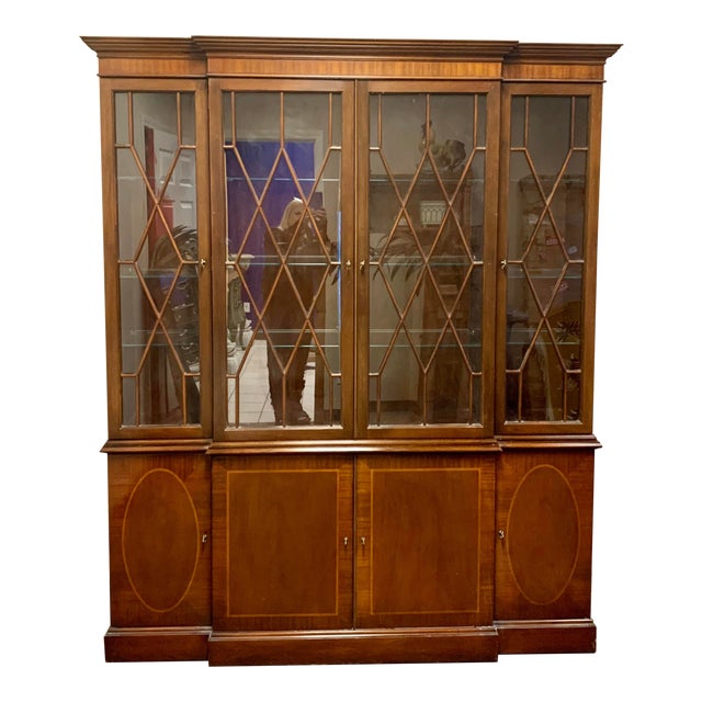 Baker Furniture Historic Charleston Inlaid China Chairish