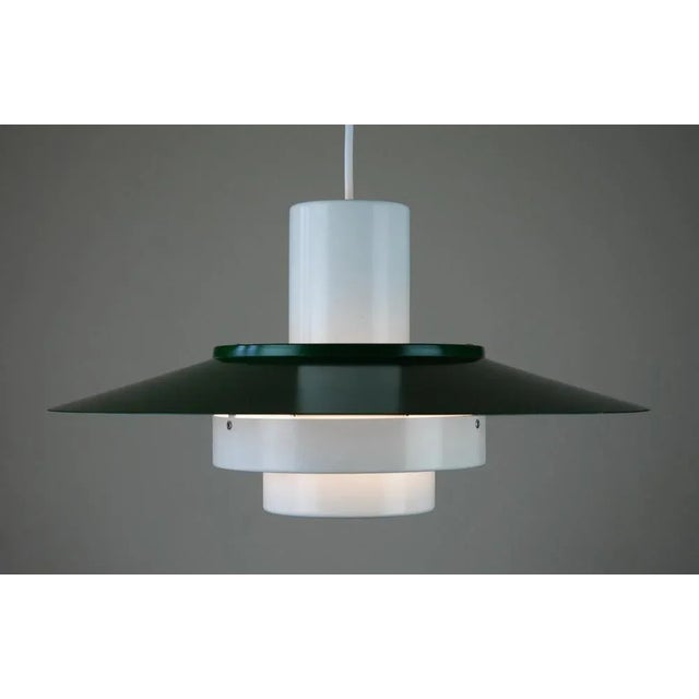 Metal Falcon Pendant Lamp by Andreas Hansen for Fog & Mørup, Denmark, 1960s For Sale - Image 7 of 12