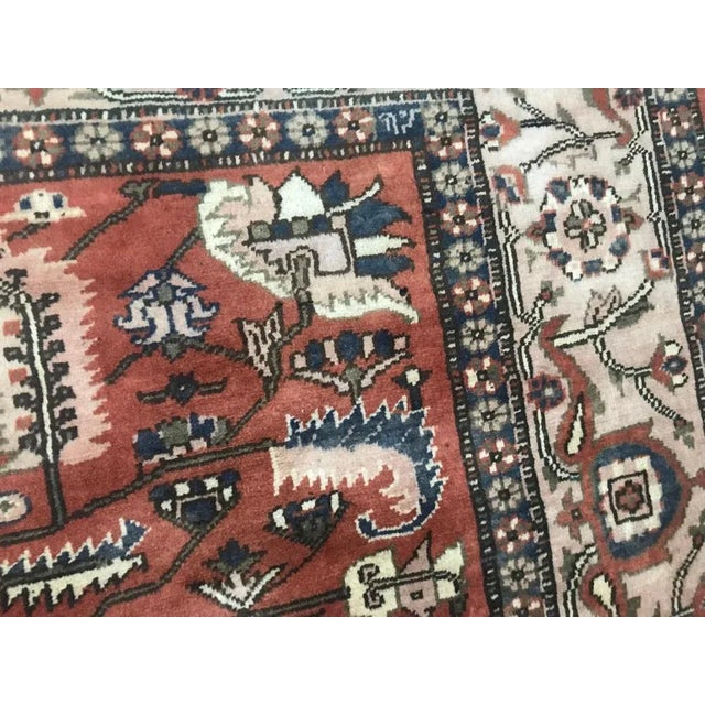 Blue Very Afghan Rug For Sale - Image 8 of 15