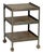 Pr. MCM Industrial Rolling Side Tables For Sale - Image 10 of 18