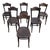 Beech Wood Dining Chairs by Jacob & Josef Kohn, Set of 6 For Sale
