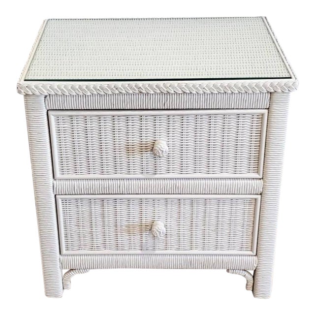 Vintage Henry Link Collection by Lexington Wicker Chest Chairish