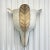 Casa Bique Inlaid Marble Stone and Brass Wall Sconce Lamp For Sale - Image 13 of 13