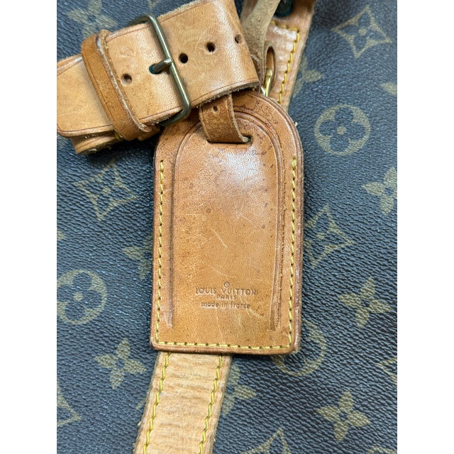 1980s Louis Vuitton Keepall 55 Duffle Bag/Weekender For Sale - Image 5 of 12