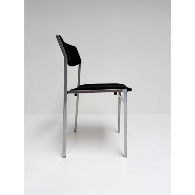 1970s Stacking Chairs by Gijs van der Sluis, 1970s, Set of 4 For Sale - Image 5 of 13