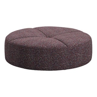 Sail Out Outside Ottoman in Metal, Teak, and Fabric by Rodolfo Dordoni for Cassina For Sale