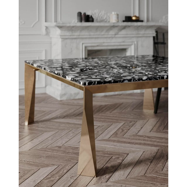 Contemporary Grand Architectonic Table by Element&Co For Sale - Image 3 of 6
