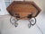 Coffee 1970s Vintage Octagonal Dark Color Wood Coffee Table With Storage Underneath For Sale - Image 8 of 12