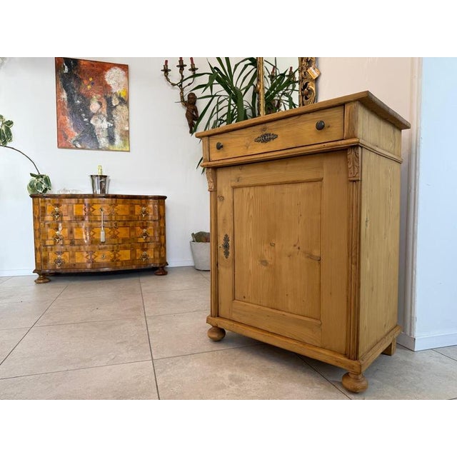 Rustic Buffet in Softwood For Sale - Image 3 of 7