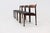 Brown Vintage Danish Rosewood Dining Chairs, 1960s, Set of 4 For Sale - Image 8 of 15