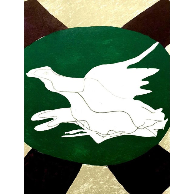 Georges Braque - Birds - Original Lithograph 1958 For Sale - Image 4 of 6