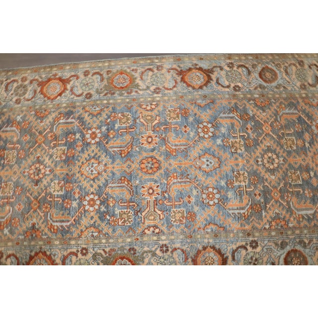 Early 20th Century Antique Zabihi Collection Persian Malayer Wide Extra Long Runner - 3'6" x 20'4" For Sale - Image 5 of 11