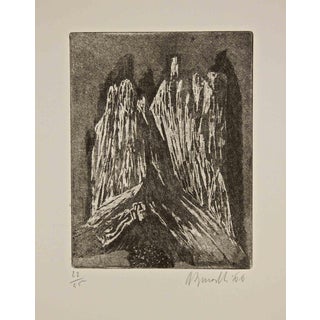 Armando Buratti, Dolomites, Etching, 1966 For Sale