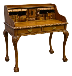 Legacy Escritoire Secretary Desk - Light Brown Walnut