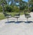 1970s Chrome and Vinyl Table and 3 Swivel Chairs Dining Set For Sale - Image 4 of 11