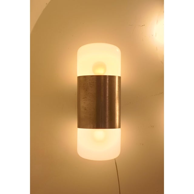 Goffredo Reggiani Space Age Wall Lamp attributed to Goffredo Reggiani, Italy, 1970s For Sale - Image 4 of 5