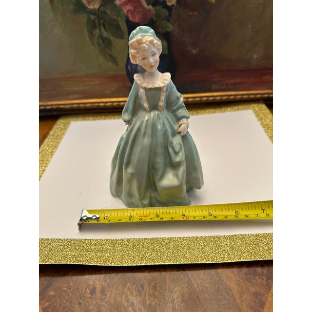 Vintage Royal Worcester “Grandmother Dress” Porcelain Figurine #3081 Designed by F.G.Doughty For Sale - Image 12 of 12