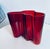 Iconic Alvar Aalto Savoy Vase Ruby Red Iittala Finland Scandinavian For Sale In New York - Image 6 of 8