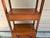 Brown Late 20th Century Pair of Mid Century Chinoiserie Style 2 Door Wall Unit Cabinets Bookcases For Sale - Image 8 of 12