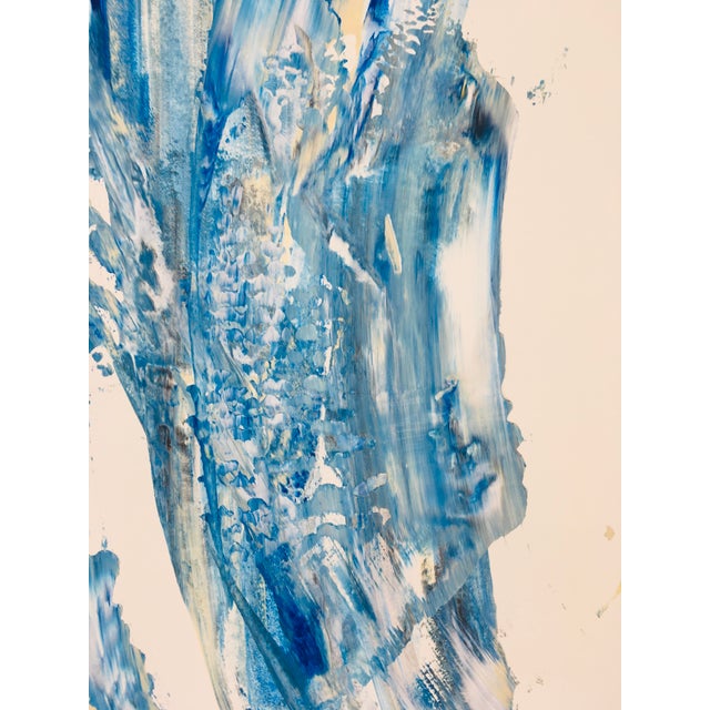 2020s "Clear Sky" Contemporary Abstract Acrylic Painting For Sale - Image 5 of 6