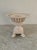Italian Reticulated Neoclassical Porcelain Lion Paw Footed Basket Cachepot For Sale - Image 10 of 10