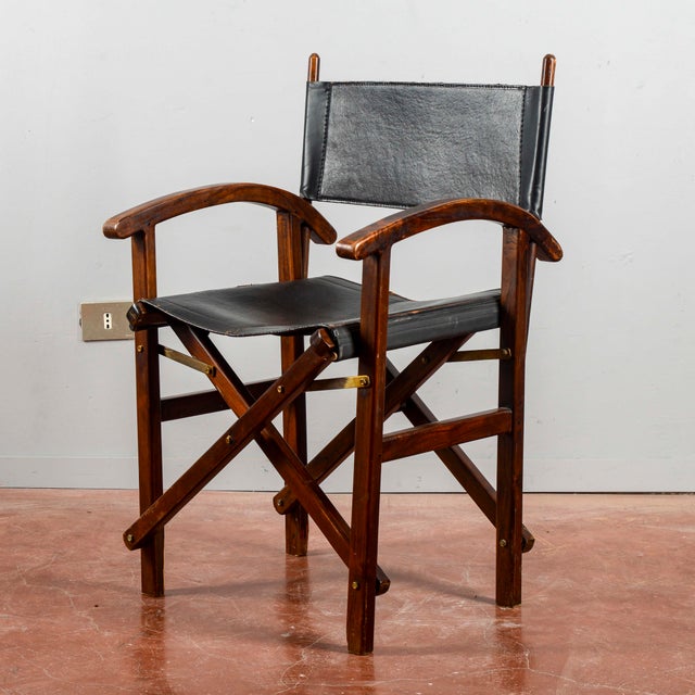 20th Century Folding Directors Chair For Sale - Image 12 of 18