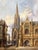 Wood Pair 19th Century European Townscape Oil Paintings by H. Schafer For Sale - Image 7 of 15
