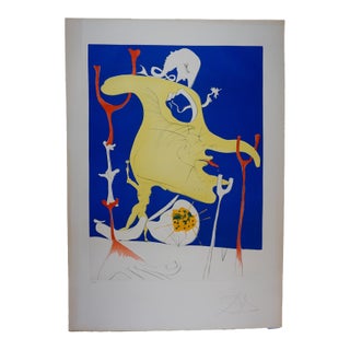 1970s Dali Conquest Cosmos Last Comer Last Planet H/Sig Numb Dali Archives Certified For Sale