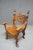 Brown Victorian Quarter Sawn Oak Savonarola Chair For Sale - Image 8 of 12