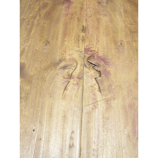 Wood Antique Chinese Console Table With Five Drawers For Sale - Image 7 of 14
