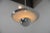 Small aluminum chandelier with two separate circuits. Rewired: 2+1x40w, e25-e27 bulbs us wiring compatible. This piece is...