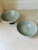 Vintage Calvin Klein Cargo Stoneware 12” Serving Bowls in Sage, Made in Japan -Set of 2 For Sale - Image 9 of 10